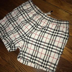 Burrberry swim trunks